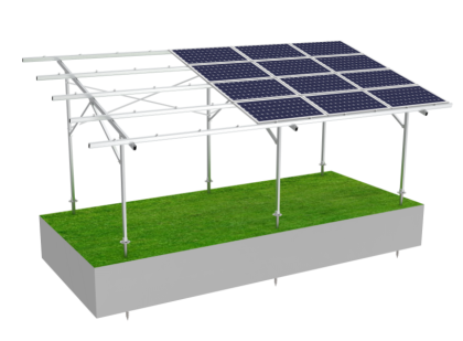 Agricultural Greenhouse Mounting System